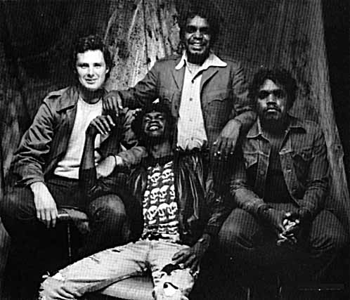 Warumpi Band 'Big Name No Blanket' photo shoot 1984